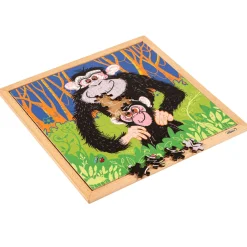 Tierpuzzle - Affe, ab 4 Jahre