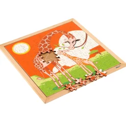 Tierpuzzle - Giraffe, ab 4 Jahre