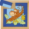 Tier-Puzzle Mutter und Kind - Affe, ab 3 Jahre