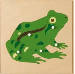 Tierpuzzles: Frosch
