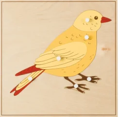 Tierpuzzles: Vogel
