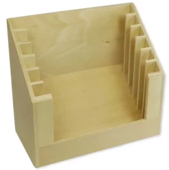 TimeTEX Anziehrahmen-Set, 6 Hartholz-Rahmen mit stabiler Box
