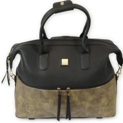 TimeTEX Handtaschen-Trolley Bella, schwarz-gold