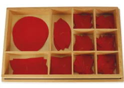 TimeTEX Kasten mit Bruchrechenkreisen aus Kunststoff