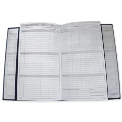 TimeTEX Klassenbuch A4-Plus, mit PU-Einband rot (10 Stück)