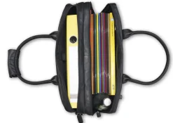 TimeTEX Lehrertasche Tenera, schwarz, Nappa-Vollrindsleder