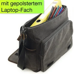 TimeTEX Umhänge-Tasche Novum Mare I, steingrau