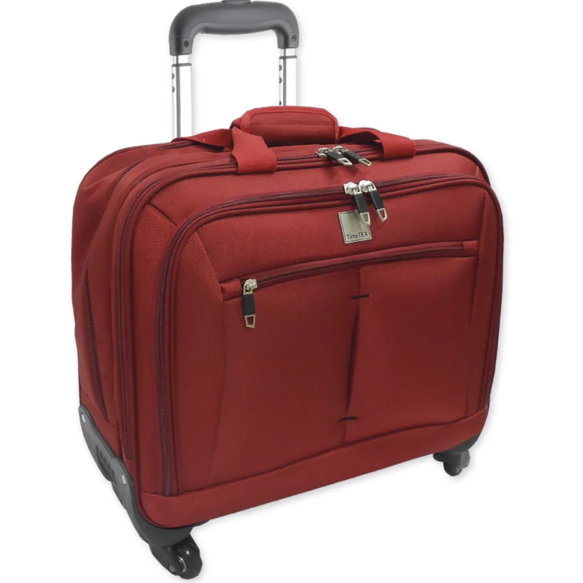 TimeTEX Universal-Trolley Quadriga II mit 4 Rollen, rot