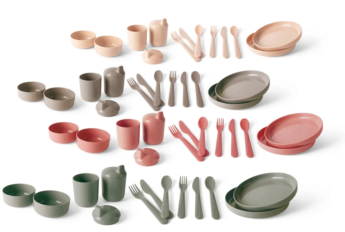 tiny BIO Frühstück und Lunch Set, 56 Teile, ab 0 Jahre