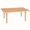 Tischplatte rechteckig: Buche - 118 x 75 x 2 cm