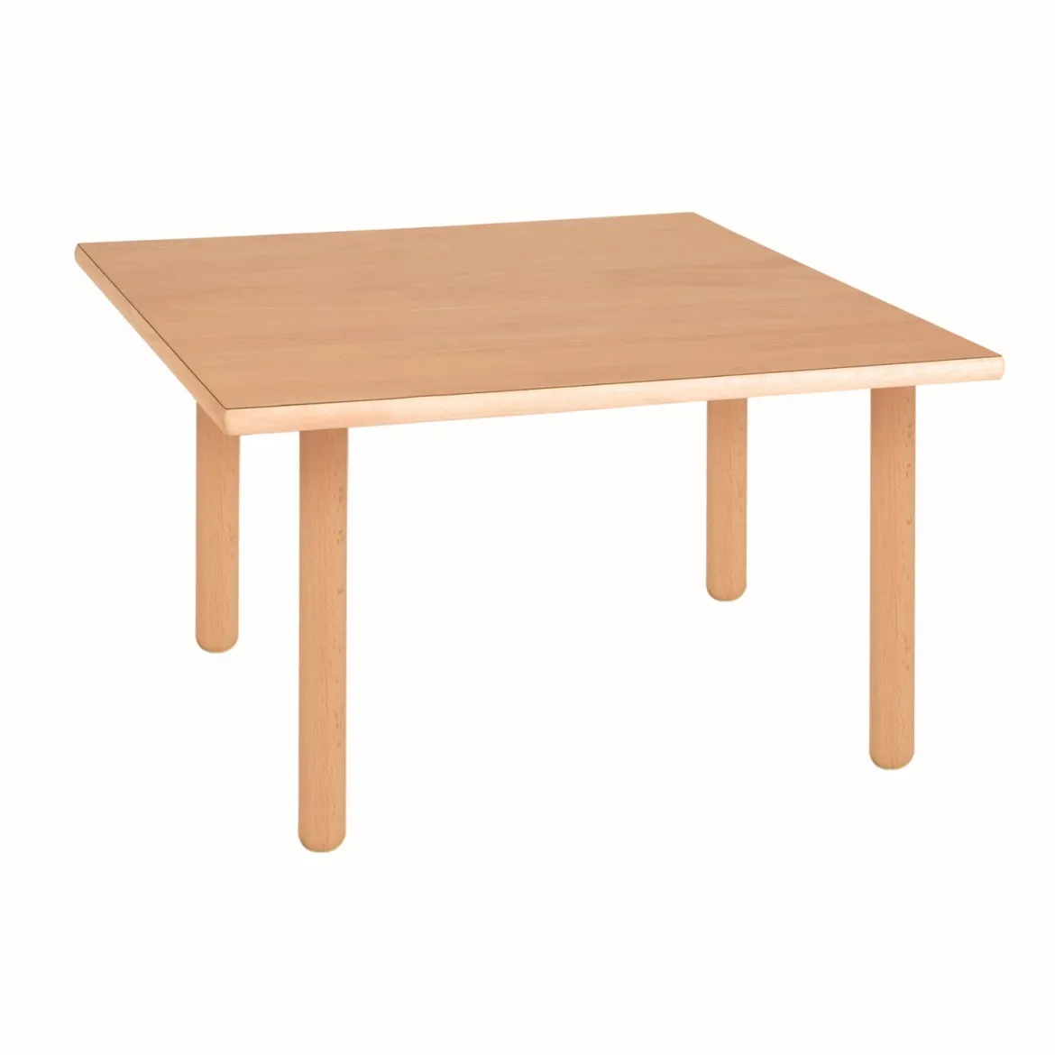 Tischplatte viereckig: Buche - 64 x 64 x 2 cm