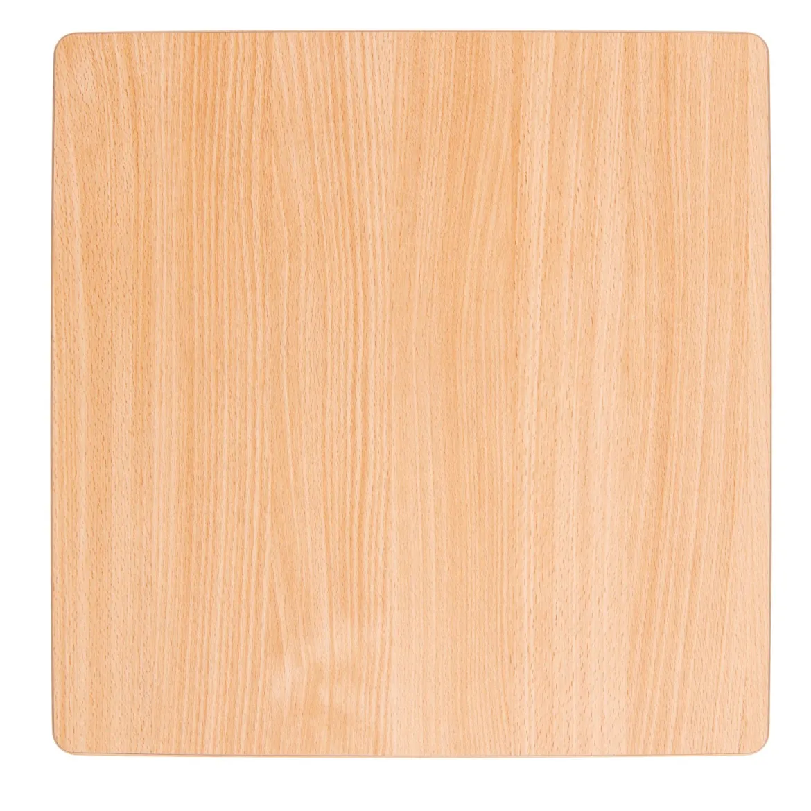 Tischplatte viereckig: Buche - 64 x 64 x 2 cm