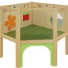 Tobini® Eck-Plattform Blümchen, Spielebene, 1-5 Jahre