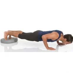 TOGU® Aero Step XL, silber, mit Übungsposter