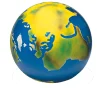 TOGU® Ball mit Globusdekor, 1 m Durchmesser