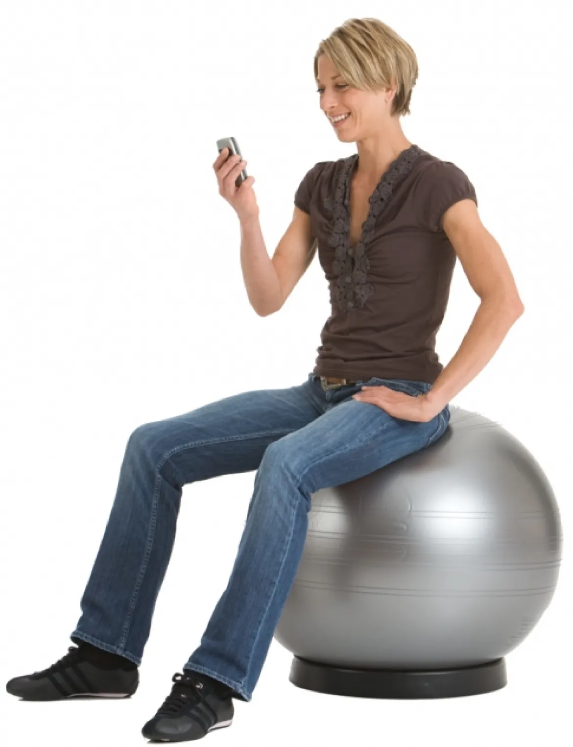 TOGU® Sitzball ABS 65cm blau (4 Stück)