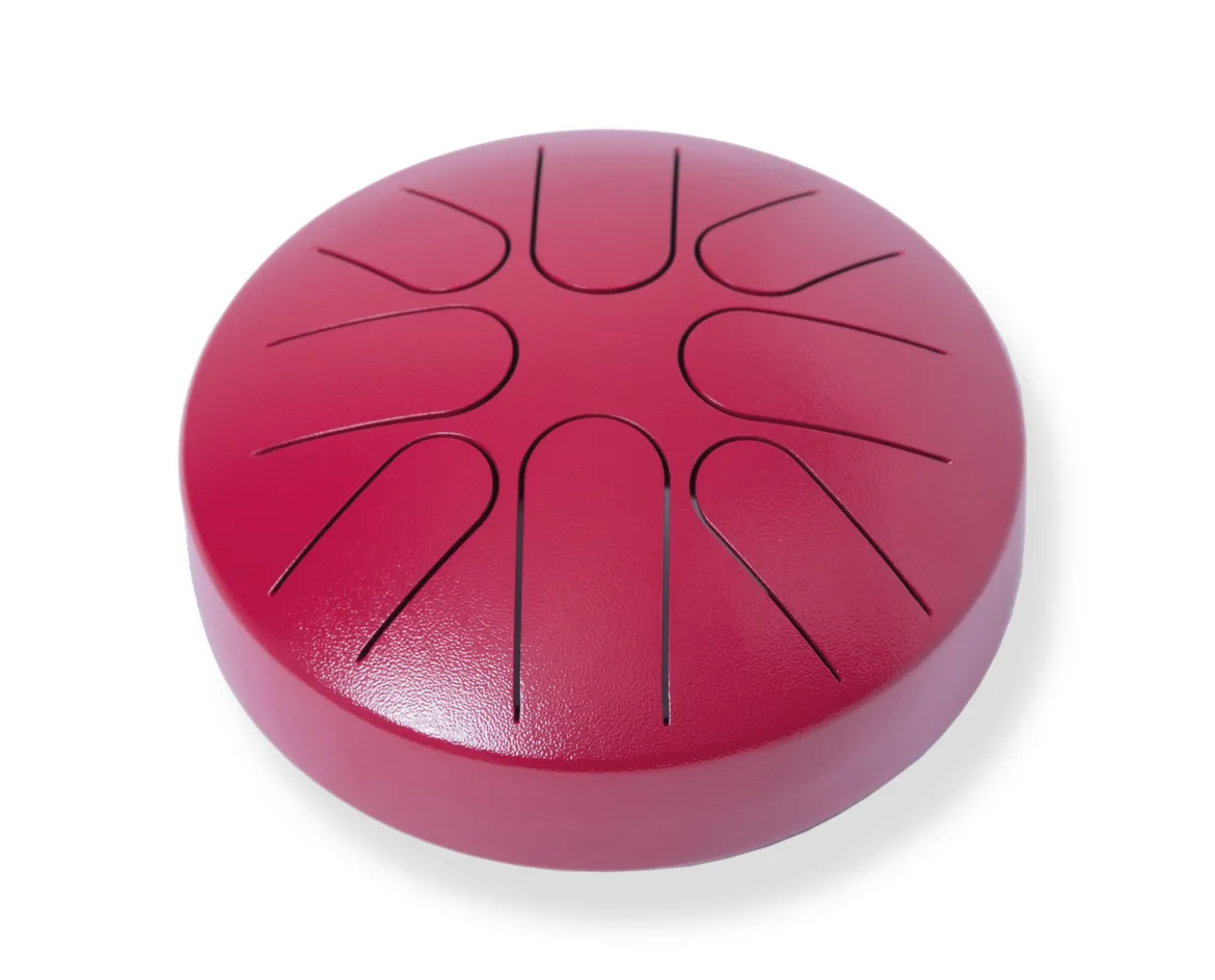 TONGO-GO Stahlzungentrommel 8" Mini rot, ab 3 Jahre