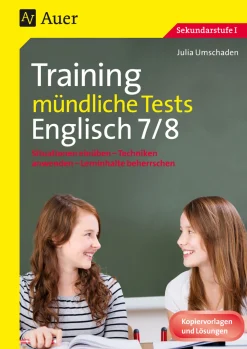 Training mündliche Tests Englisch 7-8