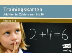 Trainingskarten: Addition im Zahlenraum bis 20, 1. und 2. Klasse
