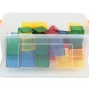 Transparente Klötzchen in Stapelbox, 2-7 Jahre