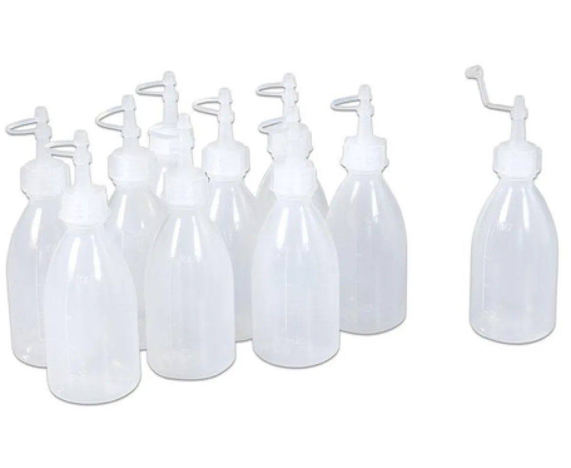 Transparenter Kleber mit 20 Leerflaschen 5000 g