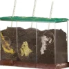 Transparenter Kompost-Behälter