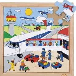 Transport-Puzzle - Flughafen, ab 4 Jahre