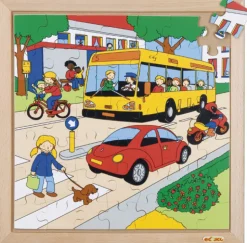 Transport-Puzzle - Verkehr, ab 4 Jahre