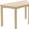 Trapeztisch Trapentino, Buche hell, Höhe 64 cm