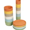 treeNside Geschirr-Set, 36-teilig bunt (6 Farben)