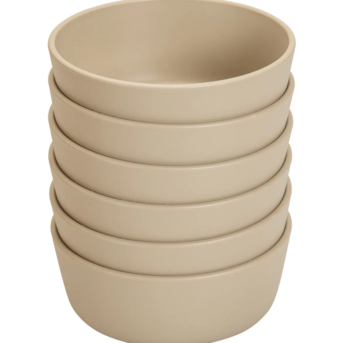 treeNside Schüssel, 6er Set graubeige