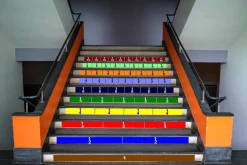 Treppen-XXL Sticker Bruchrechnen
