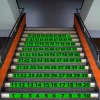 Treppen-XXL Sticker Hundertertafel, 120 x 10 cm