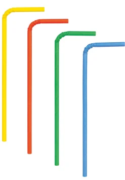 Trinkhalme aus Papier, 100 Stück