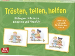 Trösten, teilen, helfen. Bildergeschichten zu Empathie und Mitgefühl