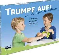 TRUMPF AUF! ?mit Rechtschreibung, Spielkarten, ab 8 Jahre