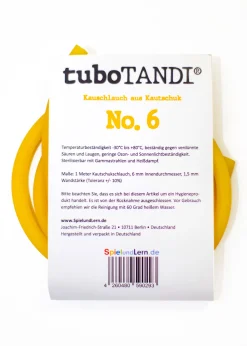 tuboTANDI Kauschlauch aus Kautschuk No. 6