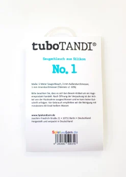 tuboTANDI Saugschlauch aus Silikon No. 1