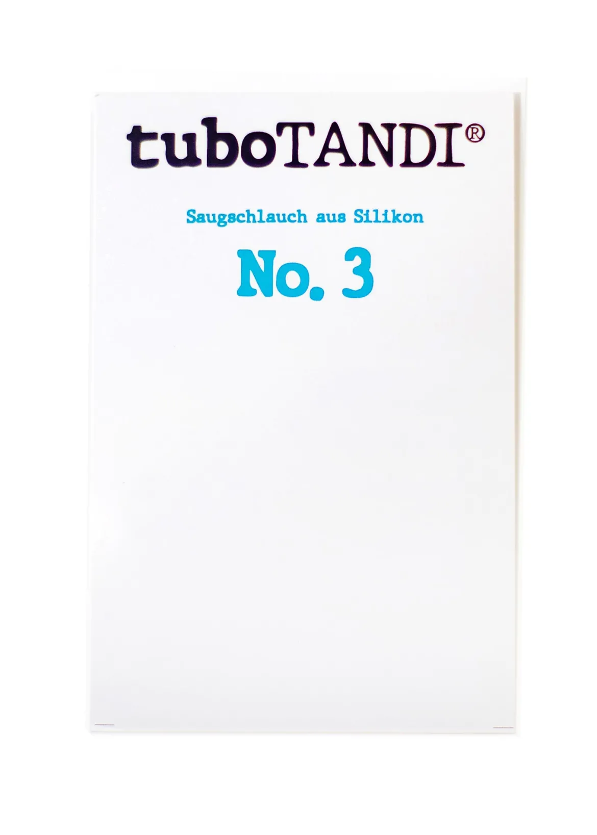 tuboTANDI Saugschlauch aus Silikon No. 3