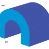 Tunnel MAXI blau/hellblau, 36-218-12, ab 4 Jahre
