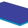 Turnmatte BLAU / HELLBAU, 200 x 150 x 6 cm