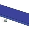 Turnmatte BLAU, 180 x 60 x 6 cm