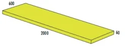 Turnmatte GELB