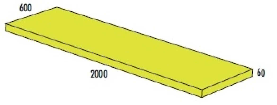 Turnmatte GELB