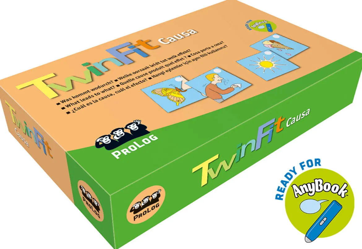 TwinFit Causa, Memospiel, ab 5 Jahre (Anybook PRO-kompatibel)