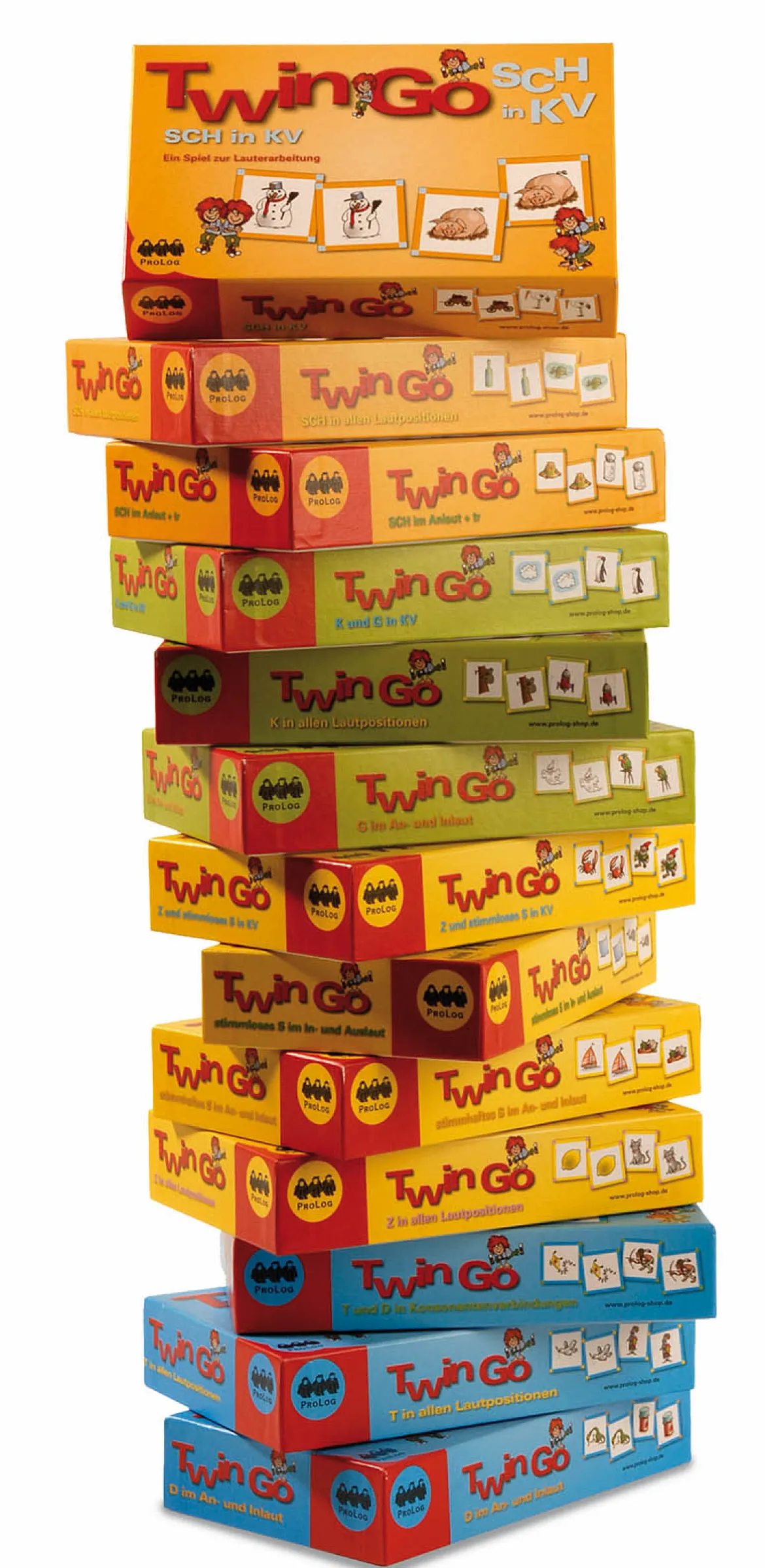Twin Go Gesamtpaket, Sprachförderspiele, ab 4 Jahre
