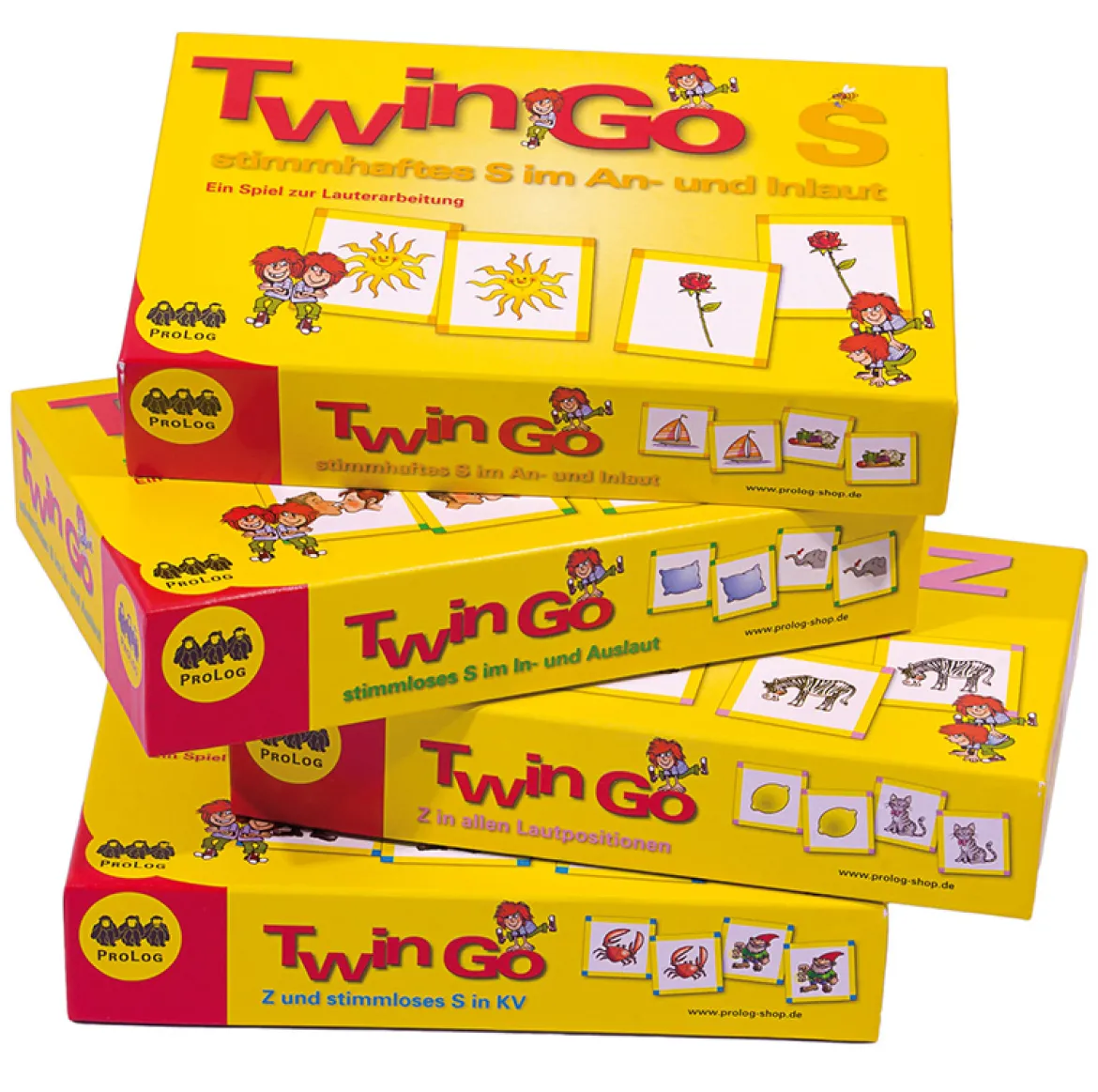 Twin Go S/Z im Paket, Sprachförderspiele, ab 4 Jahre