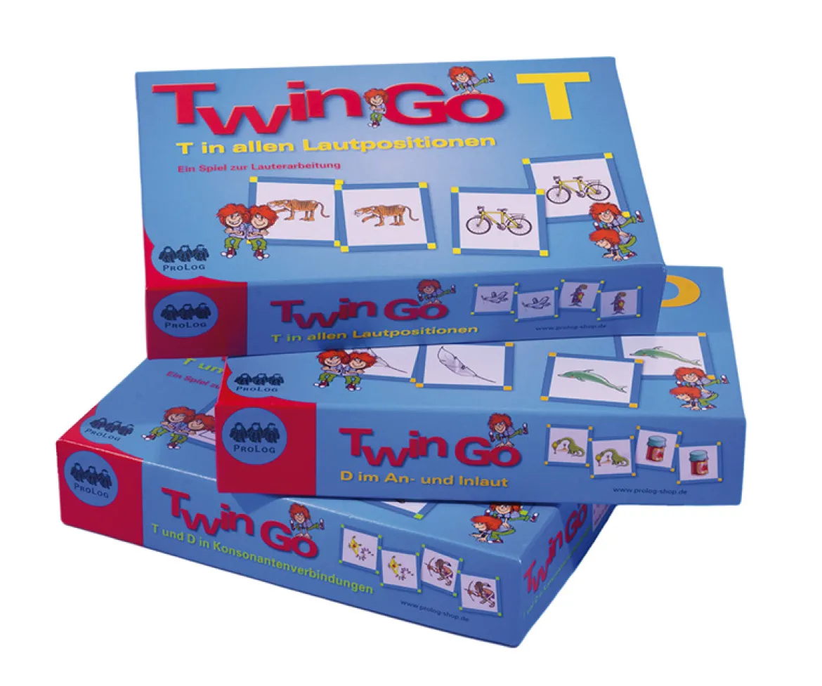 Twin Go T/D im Paket, Sprachföderspiele, ab 4 Jahre