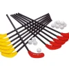 Unihockey-Satz, 6 rote und 6 gelbe Schläger, ab 7 Jahre