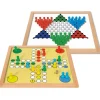 Verflixt und Halma, Brettspiel, doppelseitig, magnetisch, für 2-4 Spieler, 35x35 cm